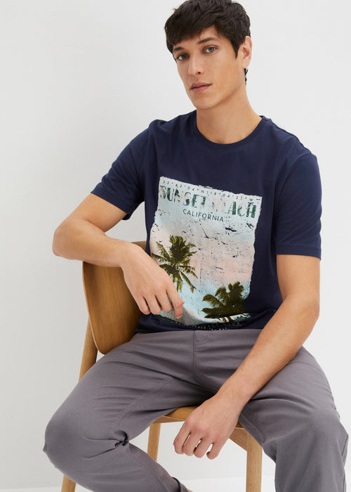 T-shirt majica s fotografskim tiskom od organskog pamuka
