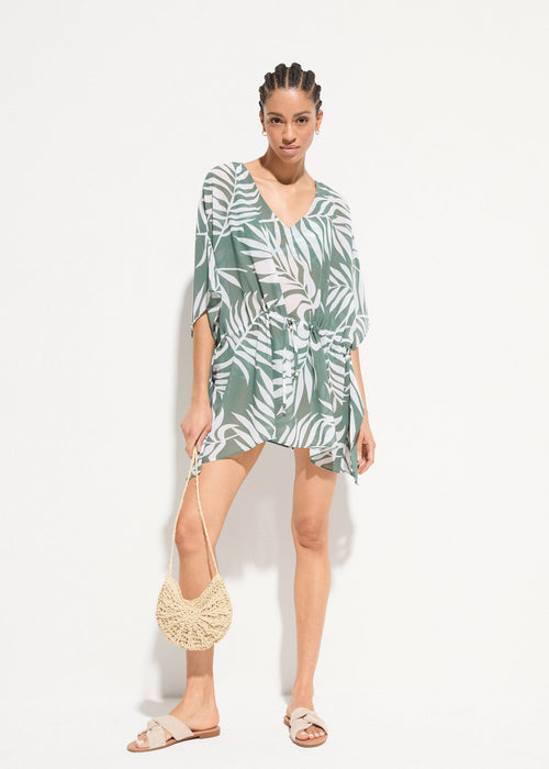 Haljina u stilu tunike za plažu od recikliranog poliestera