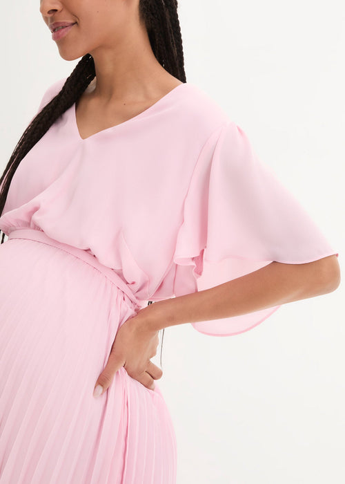 Haljina za trudnice s pliseom