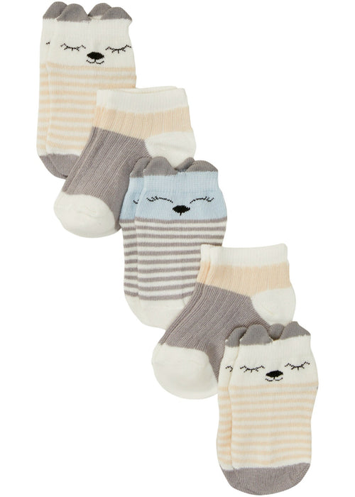Čarape s organskim pamukom za bebe (5 pari)