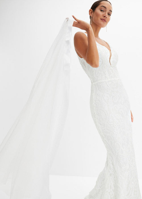 Vjenčanica sa šljokicama i odvojivom suknjom od mreže