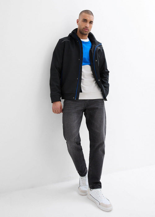 Softshell bomber jakna s kapuljačom