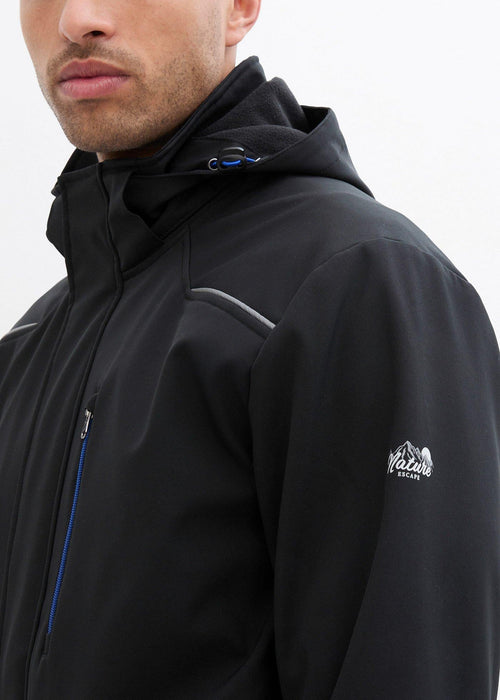 Softshell bomber jakna s kapuljačom