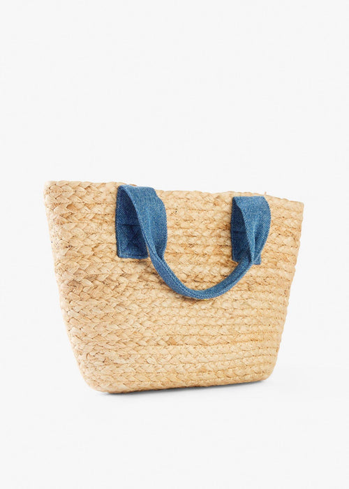 Slamnata shopper torba