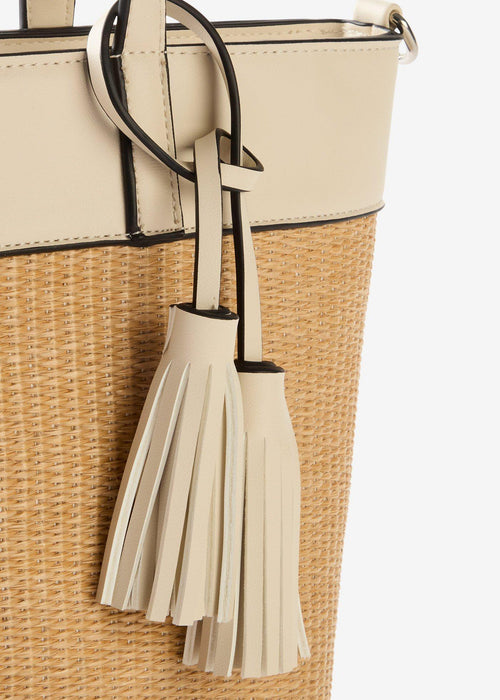 Shopper torba u izgledu slame