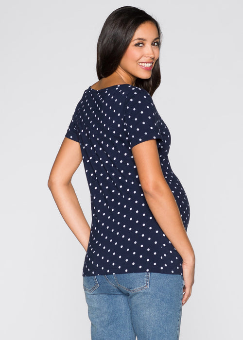 Majica za trudnice s kratkim rukavima od organskog pamuka (2 komada)