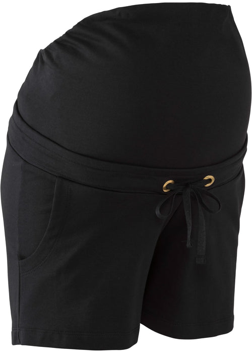 Udobne kratke hlače za trudnice s rastezljivom trakom