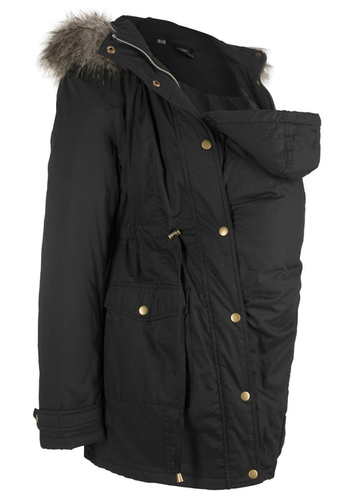 Parka za trudnice s umetkom za bebe