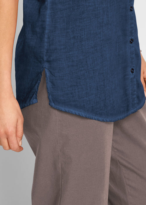 Bluza prelijevajućih boja s kratkim rukavima