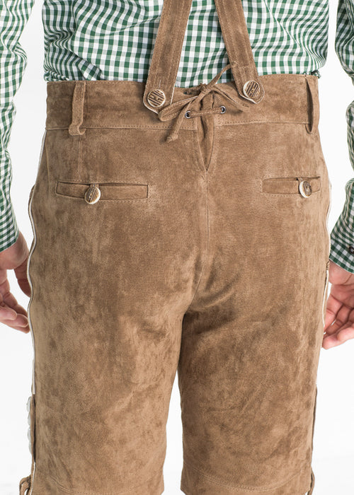 Kratke kožne hlače narodne nošnje