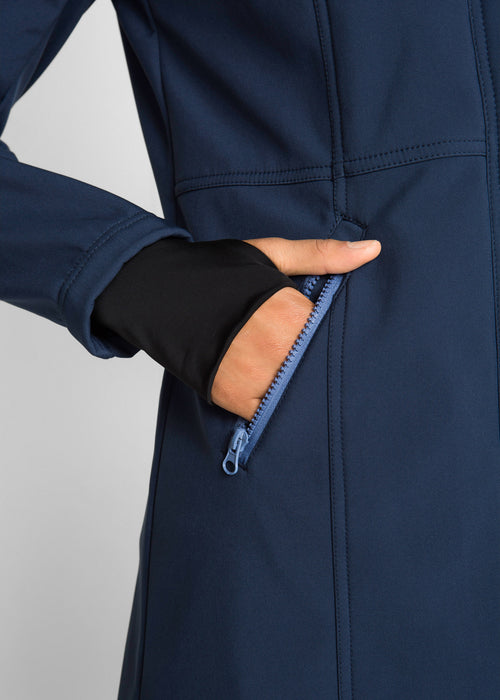 Stretch softshell duga jakna
