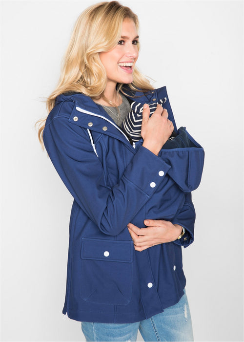 Softshell jakna za trudnice i za nošenje bebe