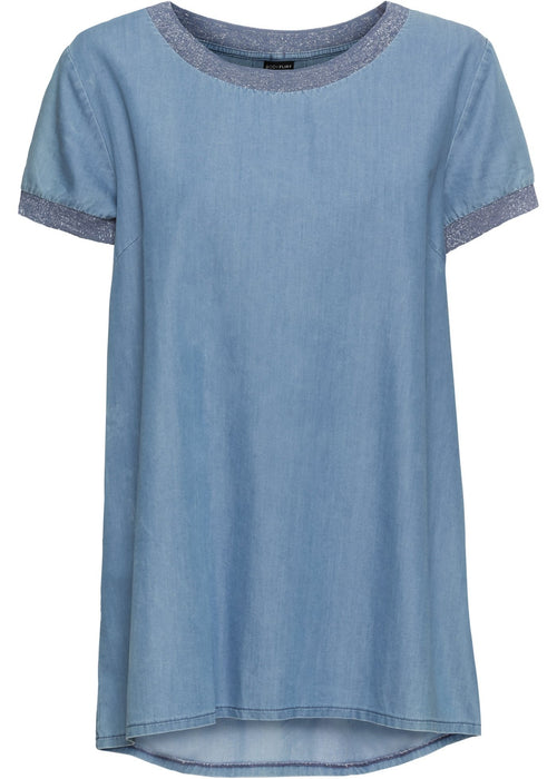 Tunika u kroju bluze s mašnama