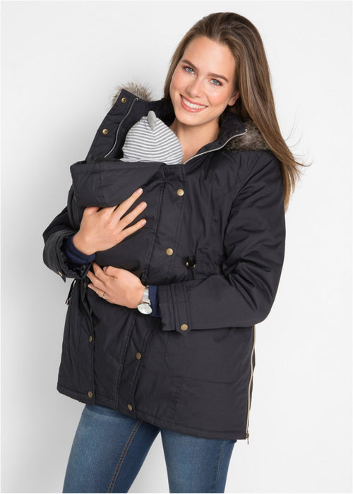 Parka za trudnice s umetkom za bebe