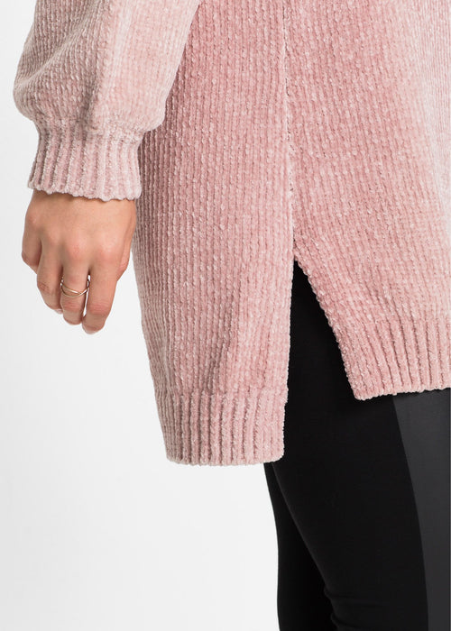 Dugi pulover od šenij pređe