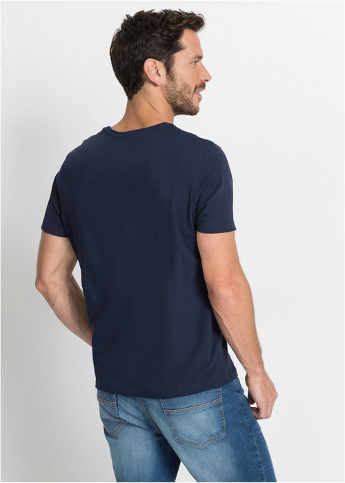 T-shirt majica s V izrezom (3 komada)