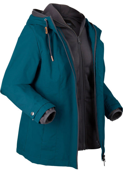 Funkcionalna 3u1 jakna s unutrašnjom jaknom od pletenog pliša