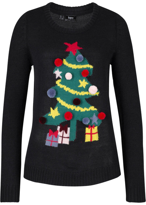 Božićni pulover s božićnim drvcem