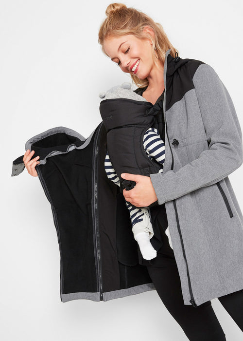 Softshell jakna za trudnice i za nošenje bebe