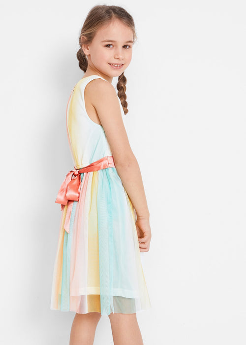 Svečana haljina za djevojčice prelijevajućih boja