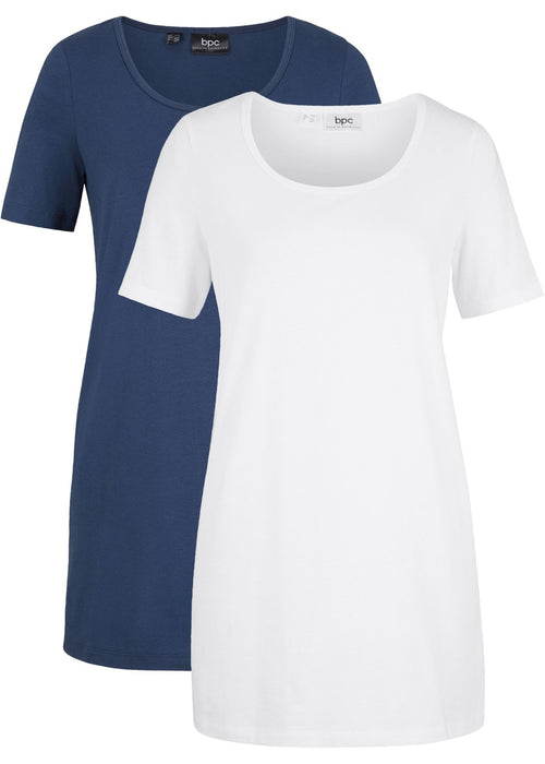 Klasičan dugi T-shirt (2 komada)