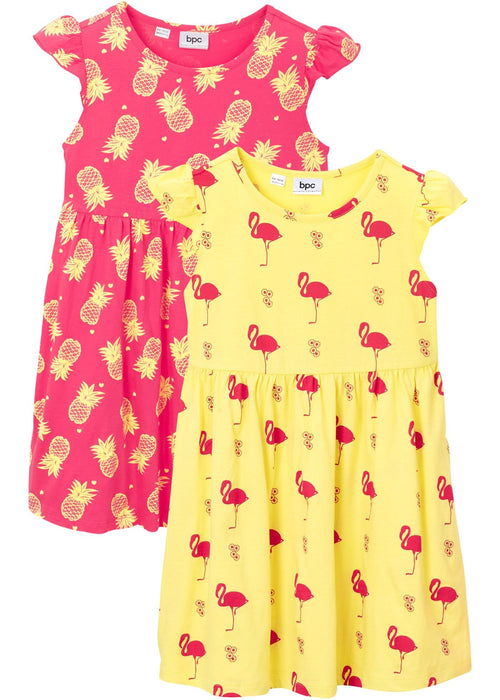 Ljetna haljina za djevojčice (2 komada)