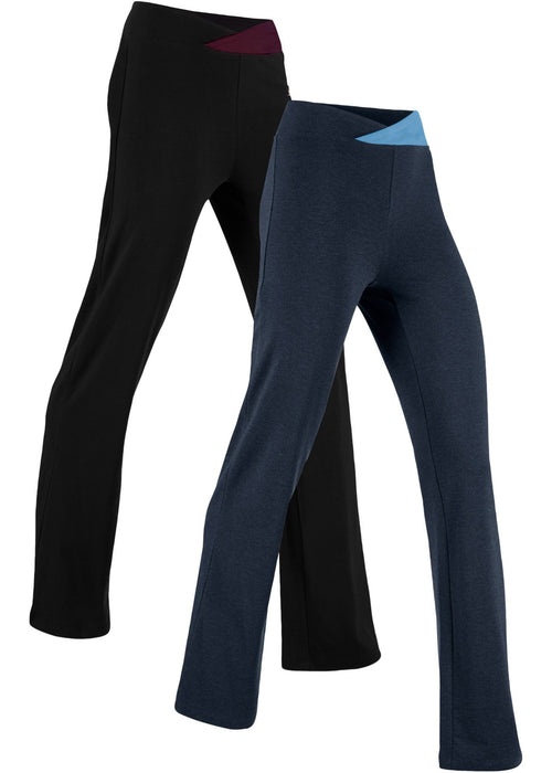 Stretch sportske hlače dužeg kroja, razina stezanja 1 (2 komada)