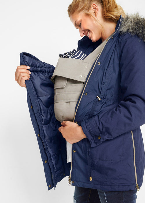 Parka za trudnice s umetkom za bebe