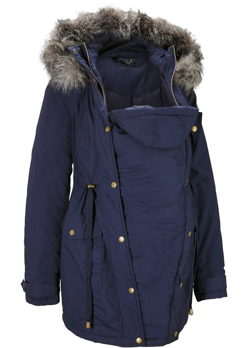Parka za trudnice s umetkom za bebe