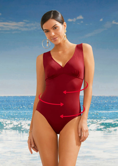 Jednodijelni kupaći kostim za oblikovanje tijela, razina stezanja 1