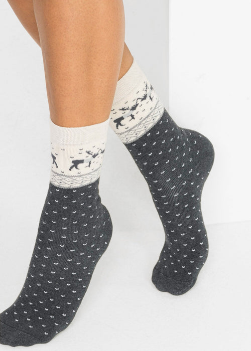 Termo čarape od organskog pamuka (3 para)