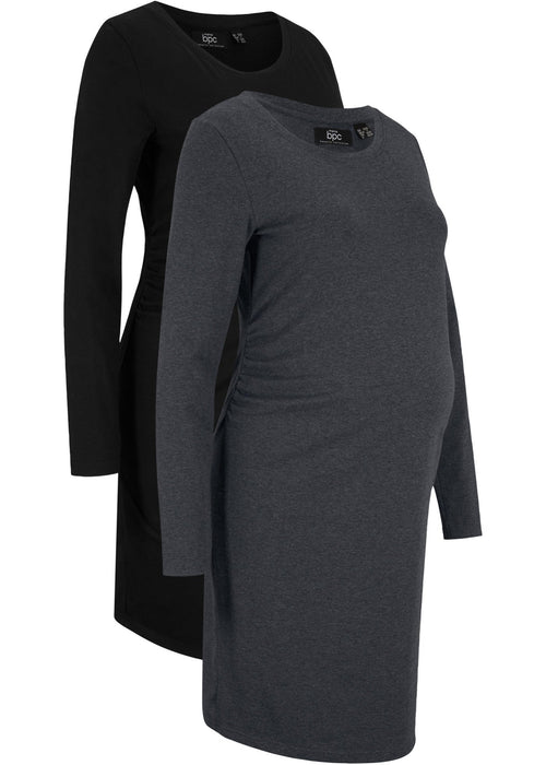 Haljina za trudnice od trikoa (2 komada)