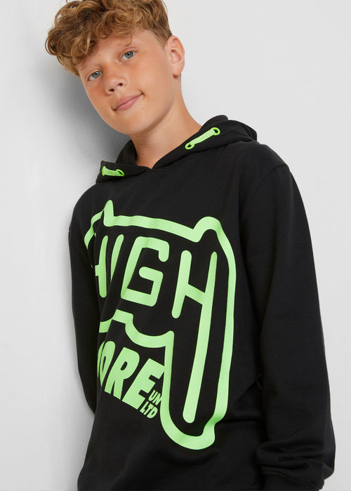 Ležerno sportska majica s kapuljačom od organskog pamuka za dječake