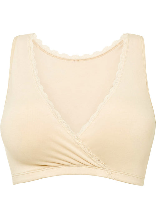 Spavaći bralette top za dojilje od organskog pamuka