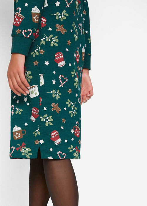 Božićna ležerna haljina