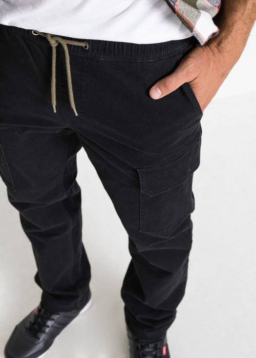 Klasične termo stretch ležerne hlače ravnog kroja