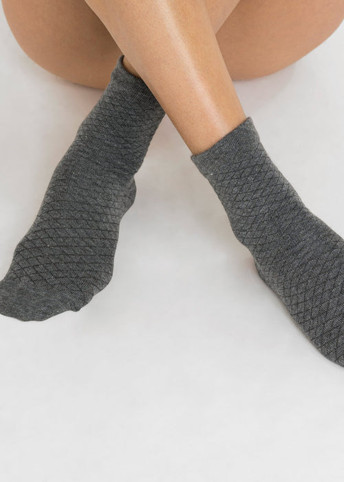 Čarape s rubom bez stezanja od organskog pamuka (4 para)