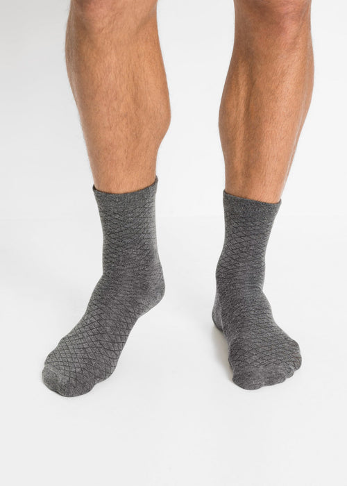Čarape s rubom bez stezanja od organskog pamuka (4 para)