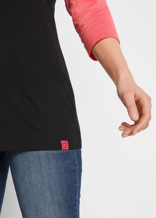 Sportska majica od organskog pamuka s 3/4 rukavima (2 komada)