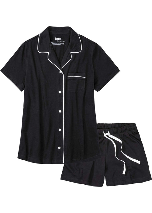 Kratka pidžama s kopčanjem na gumbe