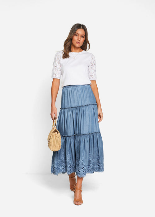 Ciganska suknja od TENCEL™ lyocella