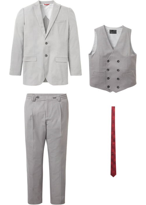 4-dijelno odijelo: sako, hlače, prsluk i kravata