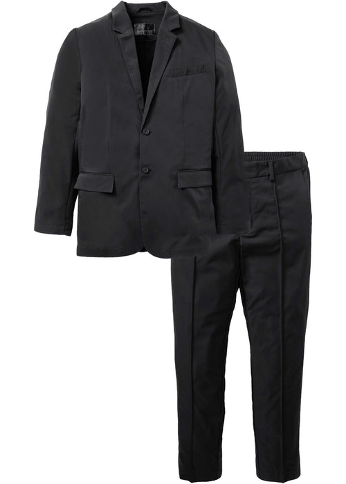 Odijelo u 2-dijelnom setu: sako i hlače, koje se može prati
