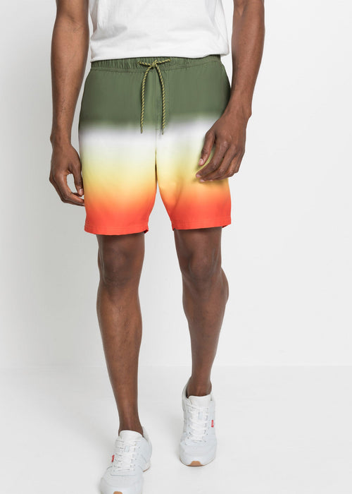 Kratke hlače prelijevajućih boja od recikliranog poliestera za plažu