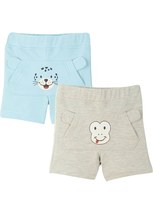 Ljetne ležerno sportske kratke hlače od organskog pamuka za bebe (2 komada)