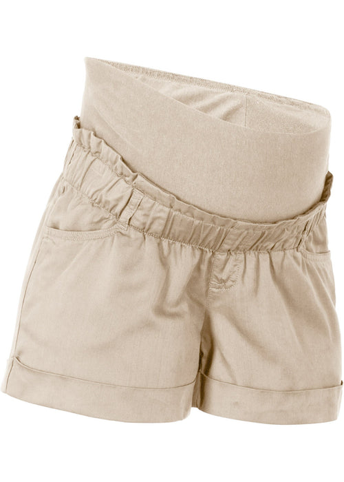 Kratke hlače od kepera za trudnice od TENCEL™ lyocella