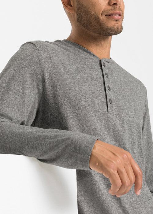 Majica s okruglim izrezom s gumbima ležernog kroja (2 komada)