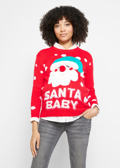 Božićni pulover za trudnice