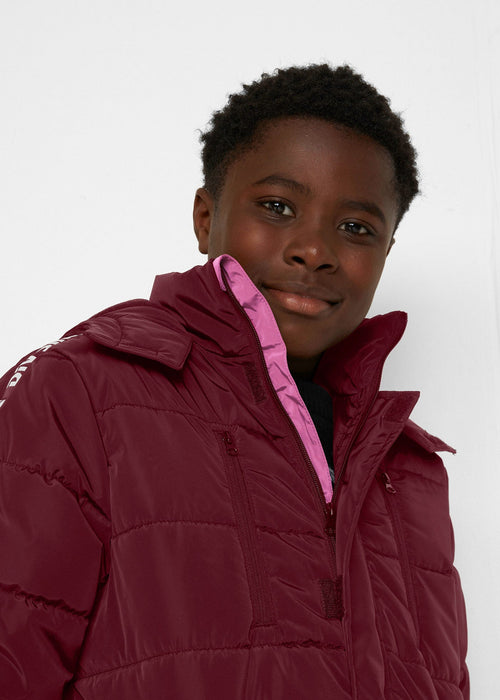 Zimska jakna s kapuljačom od prozračnog materijala za dječake