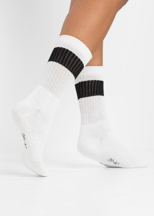 Zimske sportske čarape s unutrašnjošću od frotira s organskim pamukom (5 pari)